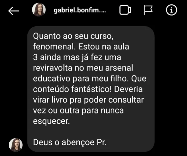 Depoimento Gabriel Bonfim