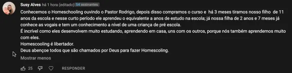 Depoimento Suzy Alves